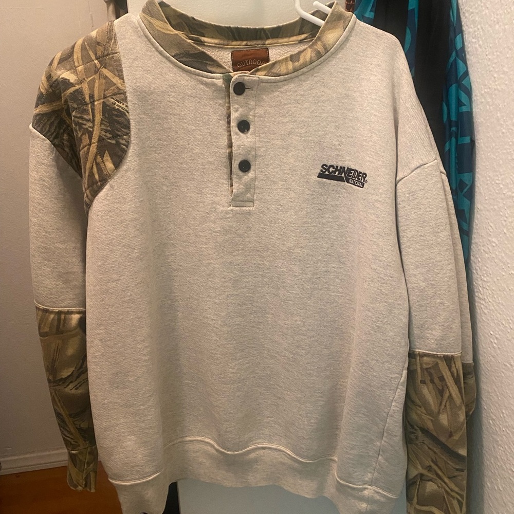 Camo Accent Sweatshirt
